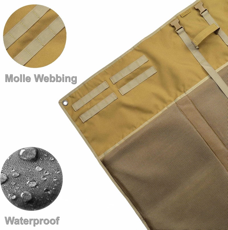 Deyace Shooting Mats Prone Padded, Extra Large Portable Roll Up Shooting Padded Mat for Range Shooting and Hunting - Image 4